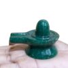 Green Jade Shivling - 1.75 Inches - (101 Grams)