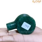 Green Jade Shivling - 1.75 Inches - (101 Grams)