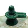 Green Jade Shivling 2.50 Inches (130 Gram )