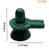 Green Jade Shivling 2.50 Inches (130 Gram ) 11 Green Jade Shivling 2.50 Inches (130 Gram )