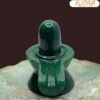 Green Jade Shivling 2.50 Inches (130 Gram ) 13 Green Jade Shivling 2.50 Inches (130 Gram )