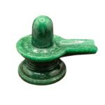 green jade shivling 225 gms