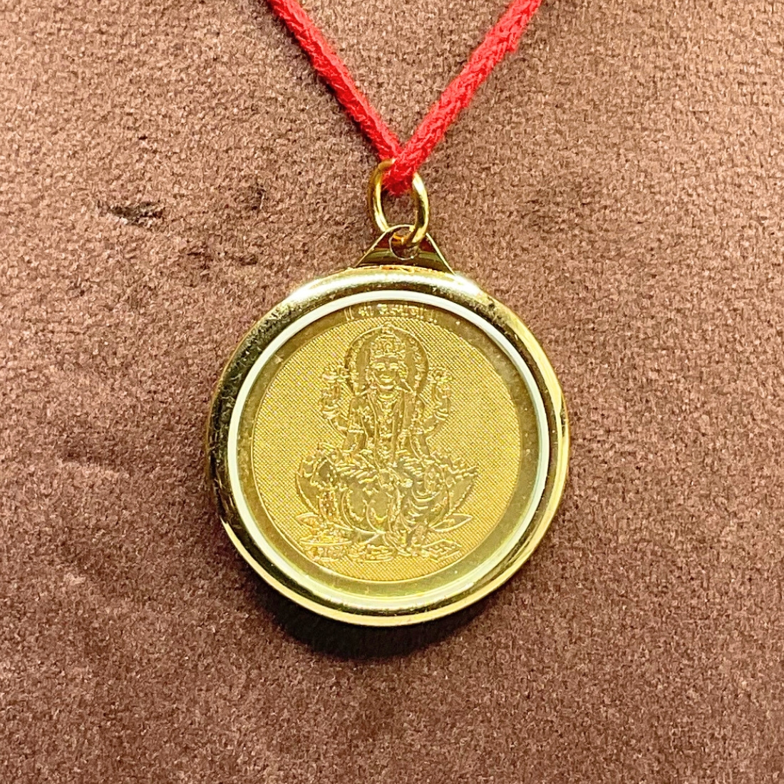 Kanakdhara Yantra Locket in Gold Plated