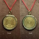 Kuber Yantra Locket gold plated