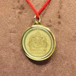 Kuber Yantra Locket gold plated