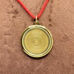 Kuber Yantra Locket gold plated