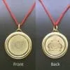 Kuber Yantra Locket Gold plated