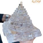 Big Size Crystal Shree Yantra - 9 By 9 Inches - (10450 Grams)