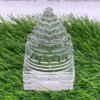 Crystal Sphatik Shree Yantra 3 Inchers 313 Grams