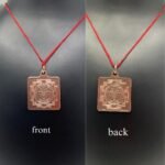 Exclusive Square Shri Yantra Locket In Copper (1.25 Inches) 15 Gms