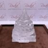 Crystal Sphatik Meru Shree Yantra 7 By 6 Inches