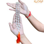 Big Diamond Cutting Kantha Sphatik Mala 16mm