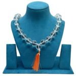 Diamond Cutting Kantha Sphatik Mala 16 mm