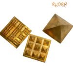 Multi Layered Copper 91 Pyramid Set - 4 Inches