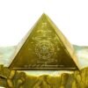 Wealth Pyramid With Gold Plated