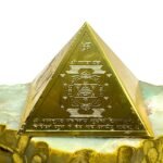 Wealth Pyramid With Gold Plated