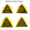 Copper Wealth Pyramid Gold Plated