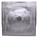 Dome silver shree yantra