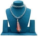 Diamond cut crystal mala Kantha Mala 12 mm