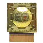 Dome Sri Yantra Gold - 3 Inches