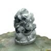 Gemstone Howlite Ganesha Idol 3 Inch