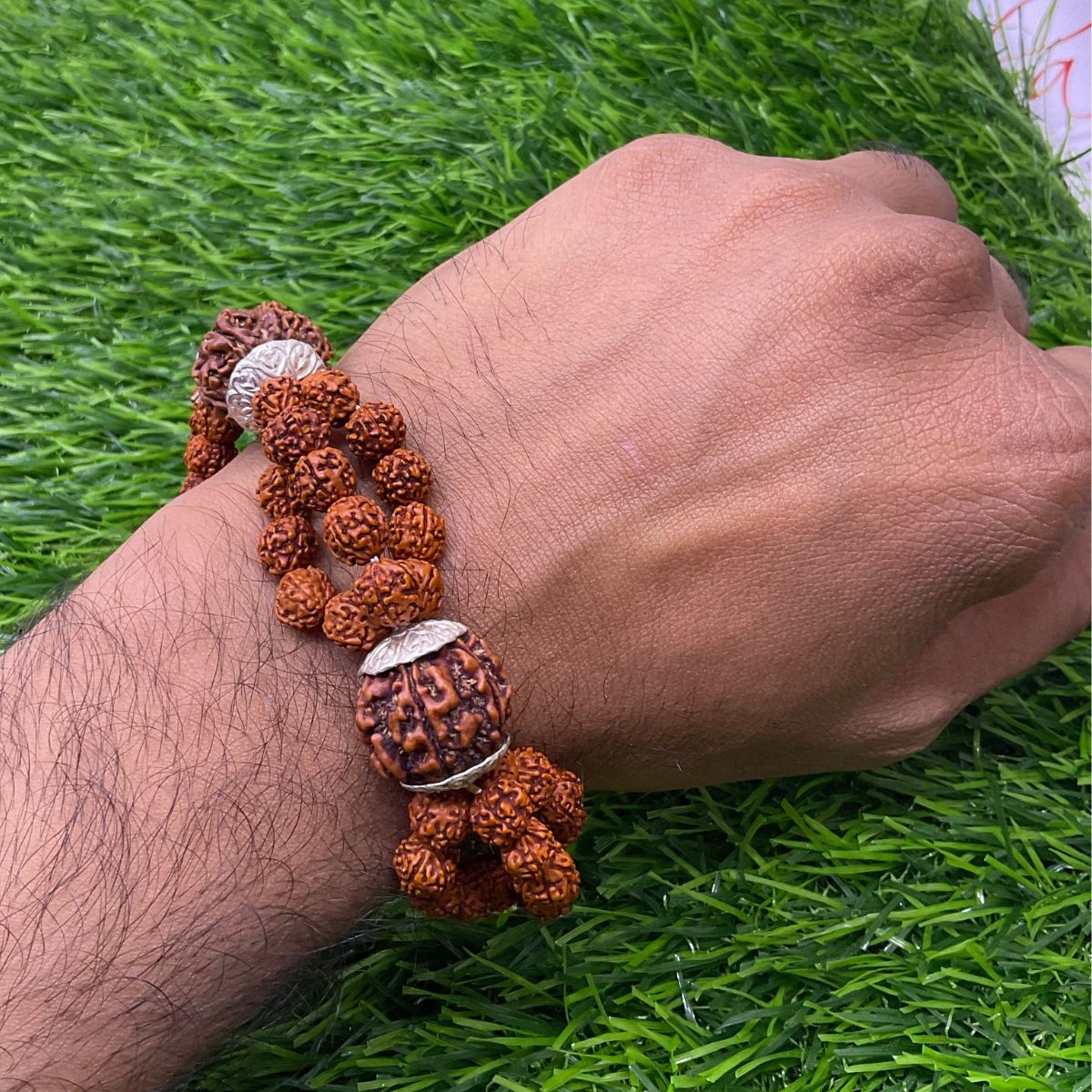 Panch Mukhi 5 Mukhi Rudraksha Bracelet Hand Band for Men & Women | eBay