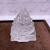 Large Crystal Sphatik Meru Shree Yantra 7 By 6 Inches (4184 Gms)