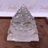 Aa असली Sphatik Shree Yantra 6 By 6 Inches