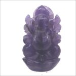 Amethyst Ganesha Idol