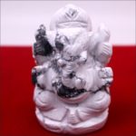 Howlite Ganesha Idol