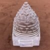 Crystal Sphatik Shri Yantra 2.5 Inch 135 Gms