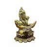 Saraswati Idol Brass - 3.25 Inches ( 262 Grams )