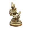 Saraswati Brass Statue - 4.25 Inch ( 495 Grams)