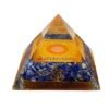 Amethyst Orgonite Pyramid With Shree Yantra