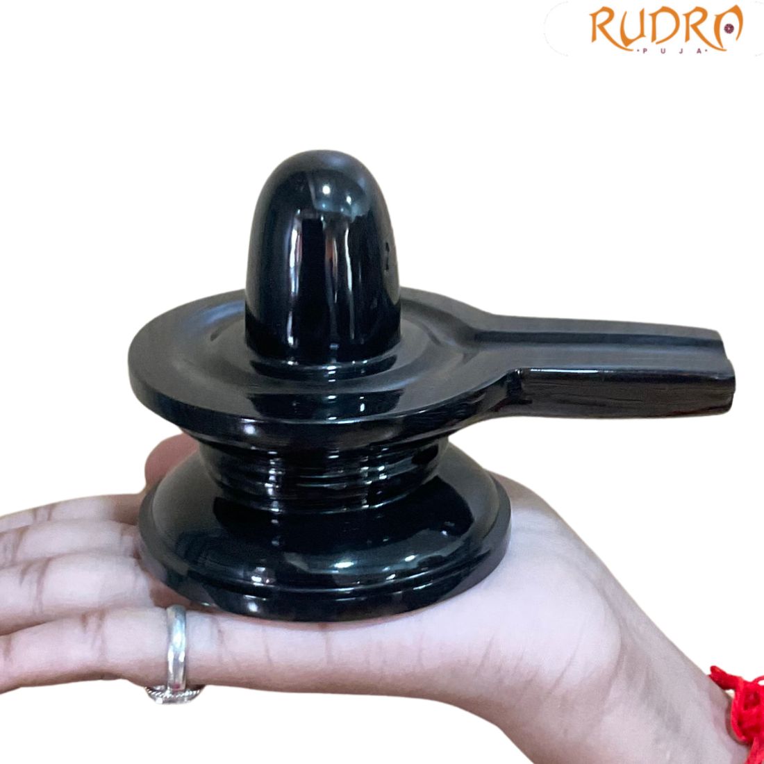 Black Jade Shivling - 3.25 Inches - ( 563 Gram )