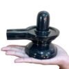 Black Jade Shivling - ( 802 Gram ) - 4.25 Inch