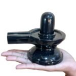 Black Jade Shivling - ( 802 Gram ) - 4.25 Inch