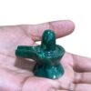 Green Jade Shivling - 1.5 Inches - (43 Grams)