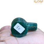 Green Jade Shivling - 2 Inches - (70 Grams)