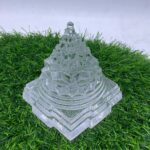 Lab Certified Sphatik Shree Yantra Aa Quality (1205 Grams) 5 By 4 Inches
