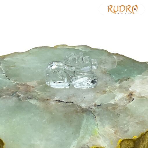 Sphatik Crystal Nandi (18 Gm)
