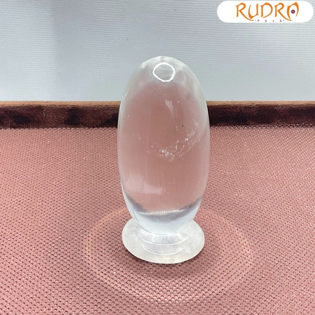 Original Sphatik Lingam 2.5 Inch (112 Gm) 2 Original Sphatik Lingam 2.5 Inch (112 Gm)