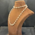 Sphatik Mala With Silver Capping (10 Mm)