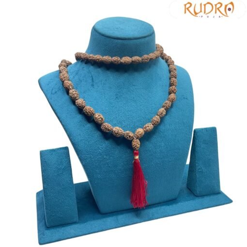 3 Mukhi Rudraksha Mala