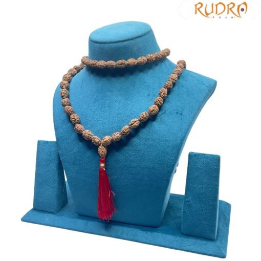 3 Mukhi Rudraksha Mala