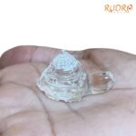 Crystal Meru Shri Yantra on Tortoise - 15 Grams