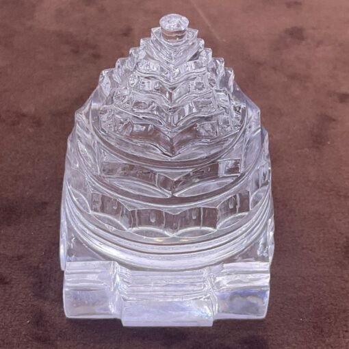 Crystal Shree Yantra 2.5 Inches 156 Grams