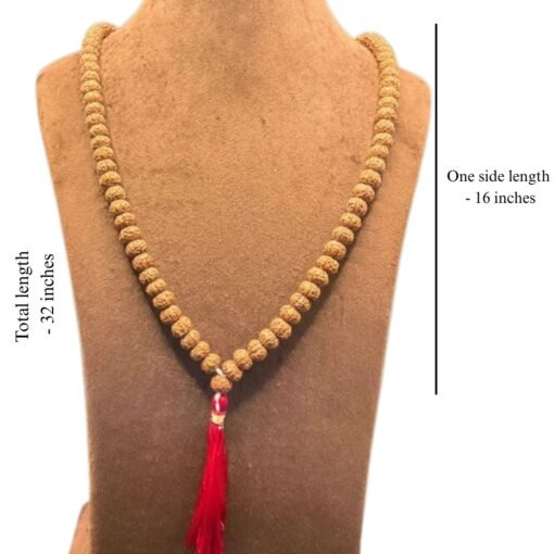 5 Mukhi Rudraksha Mala - 7 Mm