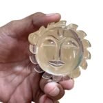Crystal Sphatik Surya - 3 Inches - ( 115 Gram )