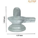 Alternative view of Sphtik Shivling (440 Grams ) - 3.50 Inches